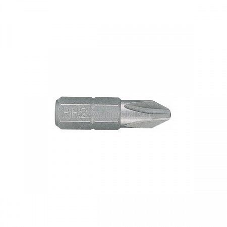 Вставка (бита) торцевая 1/4", Phillips, PH0, L = 25 мм KING TONY 102500P