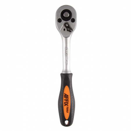 Трещотка 1/4", 45 зубцов, флажковая с кнопкой AFFIX AF01021405