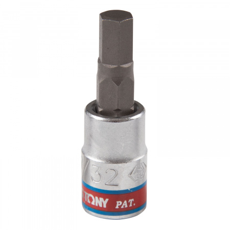 Насадка (бита) торцевая 1/4", Hex, 7/32", L = 37 мм KING TONY 203507S