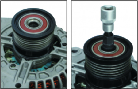 JTC Фиксатор шкива генератора 3/8"хMIO/12ммх31T (внешний диаметр 14мм) JTC