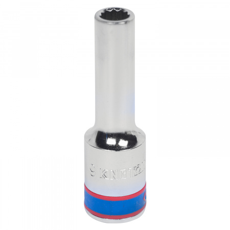 Головка торцевая глубокая двенадцатигранная 1/2", 9 мм KING TONY 423009M