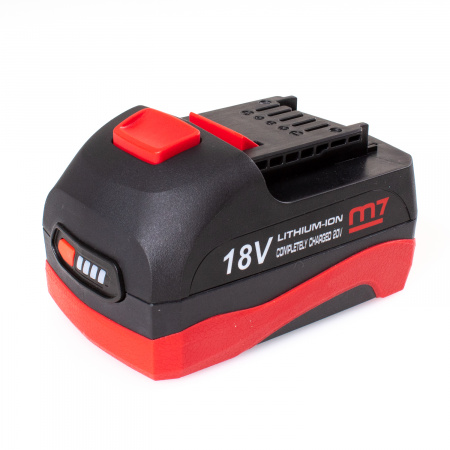 Гайковерт аккумуляторный ударный 3/4", 1900 Нм, 18 В, 4 предмета, кейс MIGHTY SEVEN DW-601A