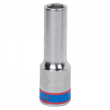 Головка торцевая глубокая шестигранная 1/2", 12 мм KING TONY 423512M