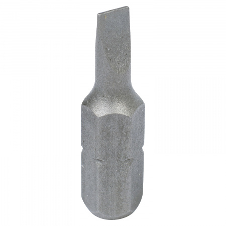 Вставка (бита) торцевая 1/4", Slotted, 4х0,5 мм, L = 25 мм KING TONY 102504S1