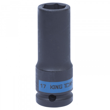 Головка торцевая ударная глубокая шестигранная 1/2", 17 мм KING TONY 443517M