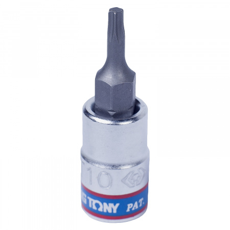 Насадка (бита) торцевая 1/4", Torx T10, L = 37 мм KING TONY 203310