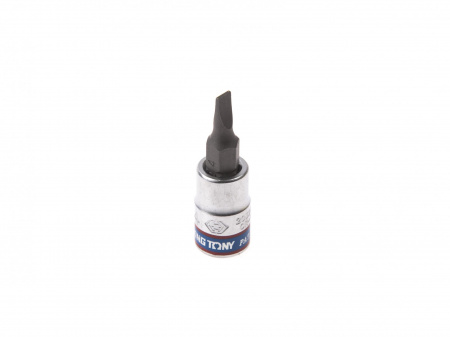 Насадка (бита) торцевая 1/4", Slotted, 4х0,8 мм, L = 37 мм  KING TONY 203204