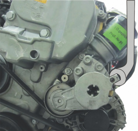JTC Ключ для натяжителя приводного ремня (VW AUDI TSI) JTC