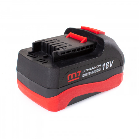 Гайковерт аккумуляторный ударный 3/4", 1900 Нм, 18 В, 4 предмета, кейс MIGHTY SEVEN DW-601A