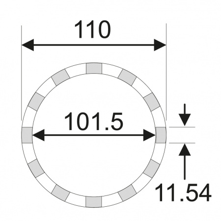JTC Съемник гайки задней оси 3/4” DR 101.5мм 12PT (MERCEDES) JTC