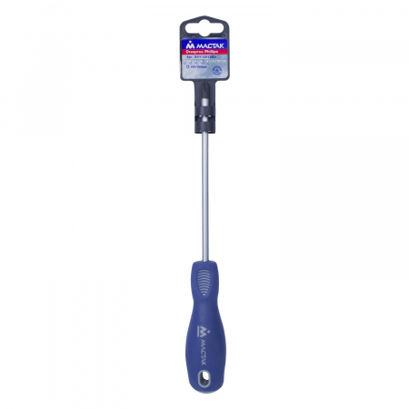 Отвертка крестовая Phillips №2, 150 мм, держатель МАСТАК 041-02150H
