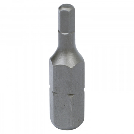 Вставка (бита) торцевая 1/4", Hex, 3 мм, L = 25 мм KING TONY 102503H