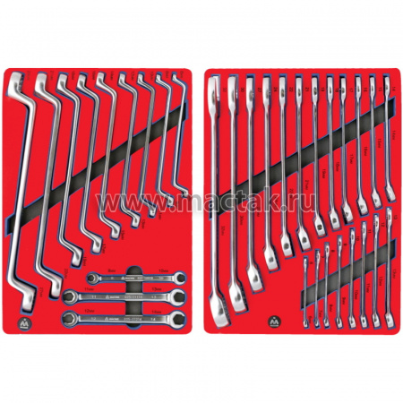 Набор инструментов "ЭКСПЕРТ" в красной тележке, 323 предмета МАСТАК 52-06323R