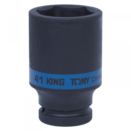 Головка торцевая ударная глубокая шестигранная 3/4", 41 мм KING TONY 643541M