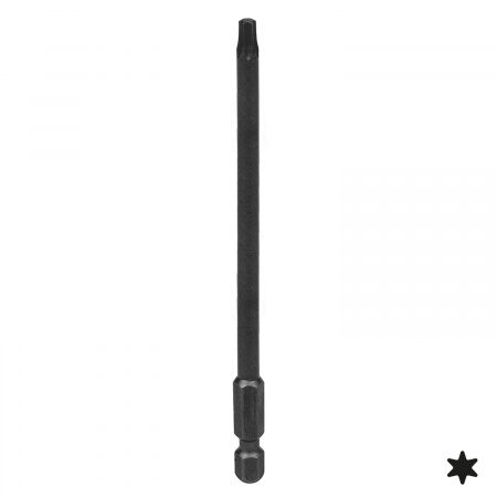 Вставка (бита) торцевая 1/4", Torx, Т25, L = 110 мм, для шуруповерта KING TONY 711125T